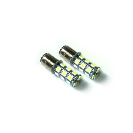 1157 18-Chip 5050 Led Replacement Bulbs (Red) (Pair) Pr -  RACE SPORT, RS-1157-R-5050